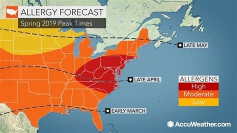 allergy forecast massachusetts